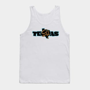 Texas Style Turquoise Tank Top